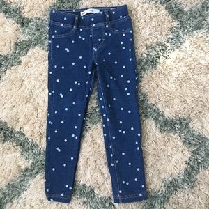 Levi’s toddler denim leggings NWOT